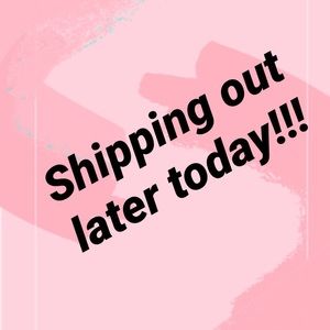 Going to post office Dropbox today!!!  Make a purchase soon and it will ship!